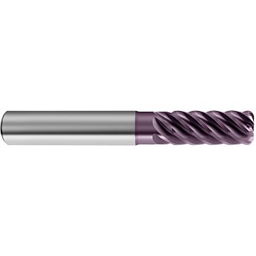 Mehrzahn-Schaftfräser mit Eckenradius GH 100 U Mehrzahn-Schaftfräser mit Eckenradius GH 100 U