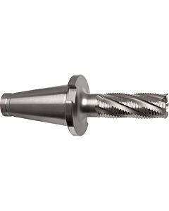 End mills with ISO taper