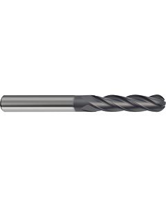 Ball nose end mills (4-fluted)