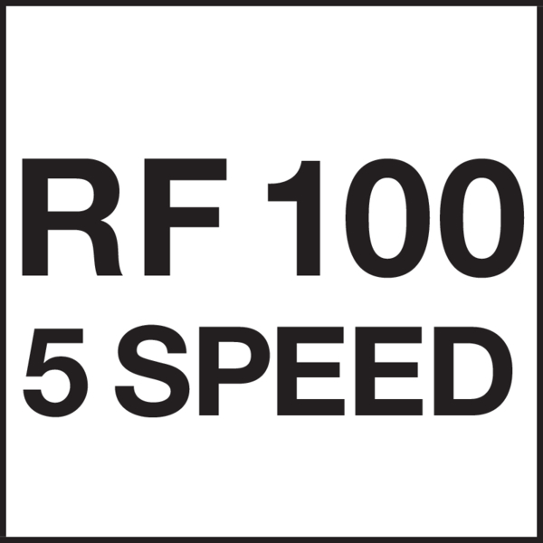 Typ: RF 100 5 Speed